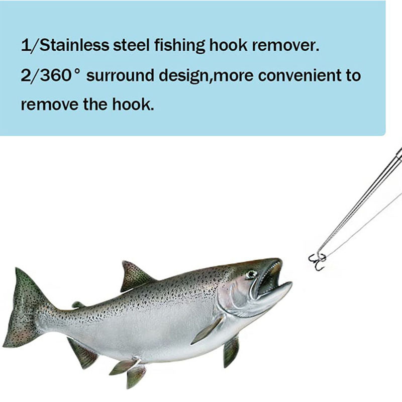 Safely Remove Fish Hooks Instantly Stainless Steel Easy Fish - Temu Canada