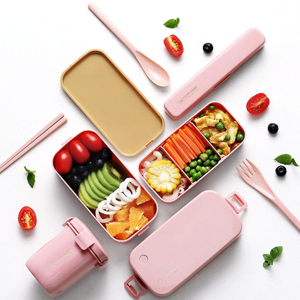 Double layer Lunch Box Large Capacity Japanese style Sealed - Temu