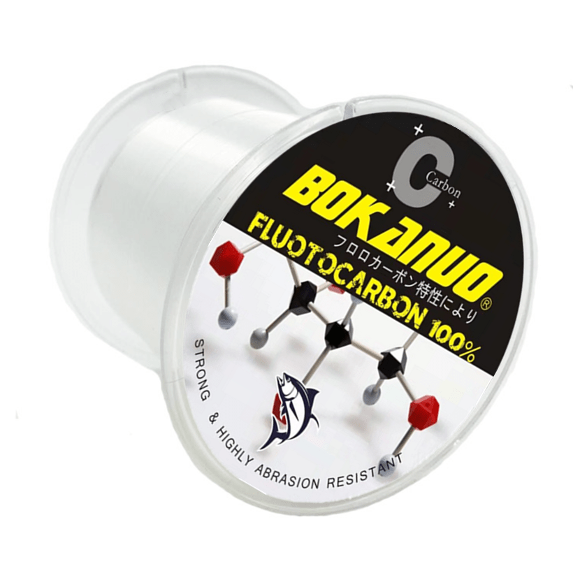 High Quality 100M Fluorocarbon Fishing Line Strong and Smooth Leader Soft  Line