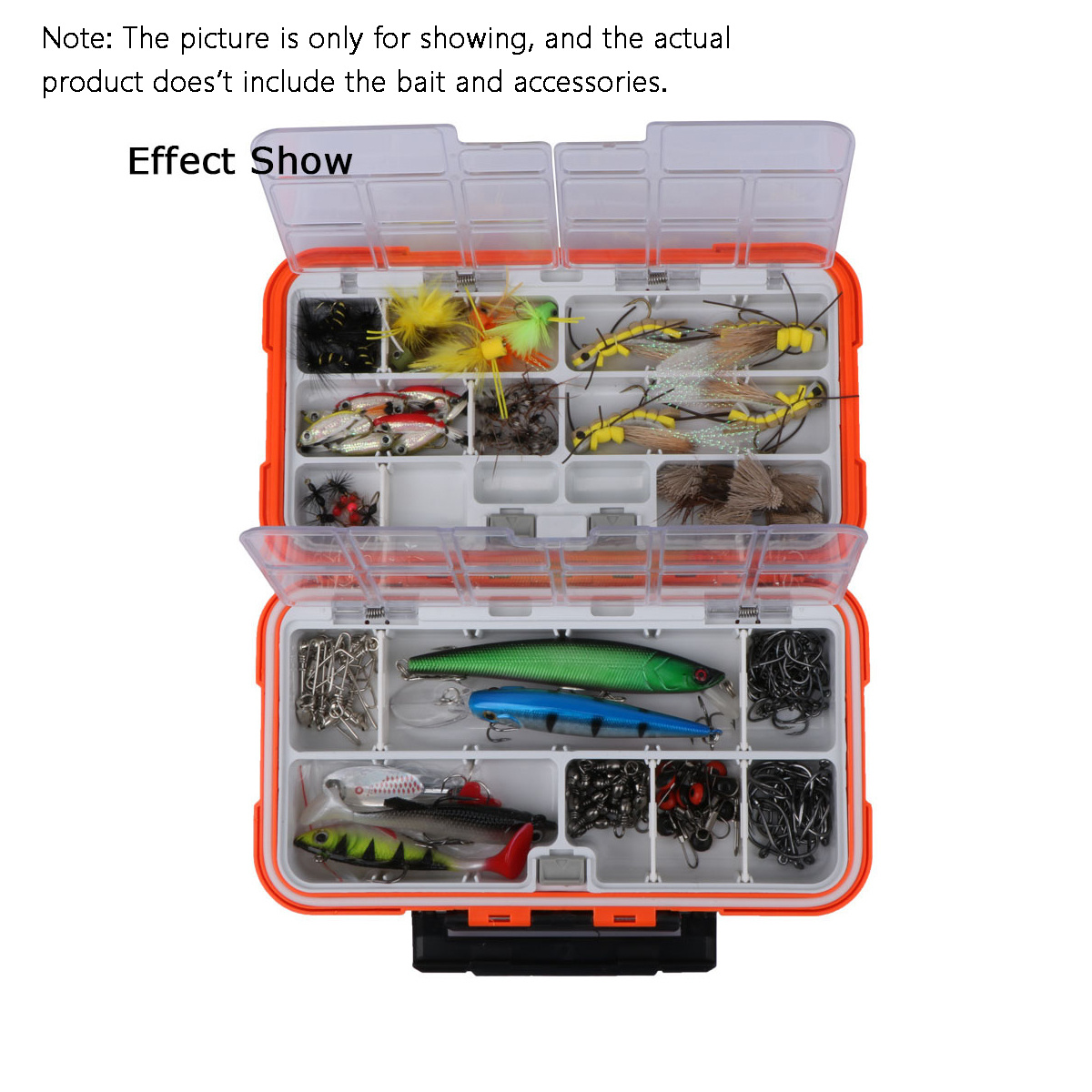 Durable Lure Storage Case, Fly Lure Case, Bait Tackle Box for Pool Lake Sea  Fishing Wild Fishing(L) : : Home Improvement