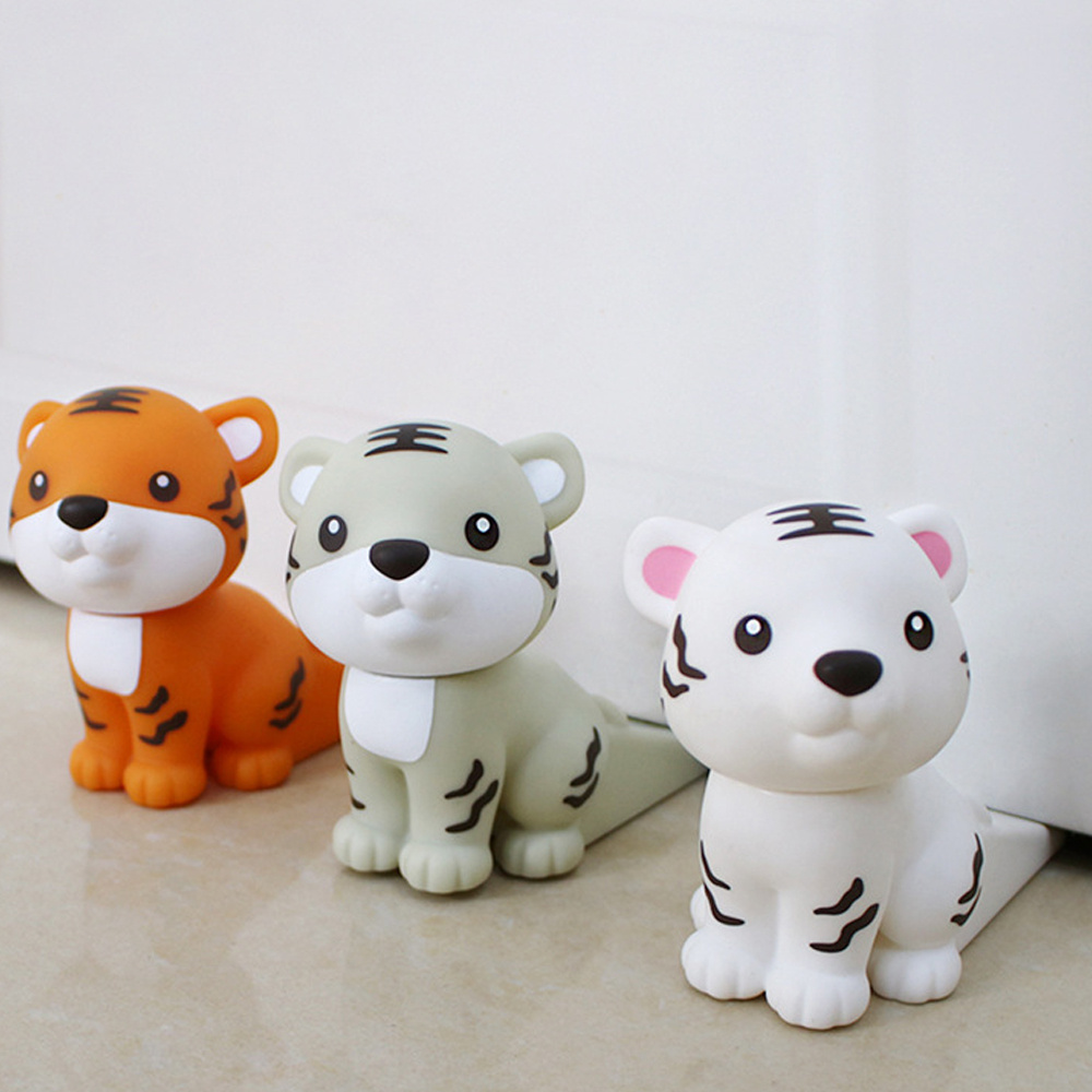 Non-slip Tiger Door Stopper - Cute And Creative Door Stop For Home, Car,  And Office - Temu