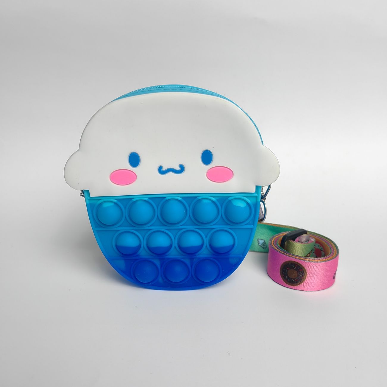 Push It Bubble Pop Fidget Toys Melody Jade Dog Cartoon Character Shoulder  Bag Anime Toy Bag - Toys & Games - Temu