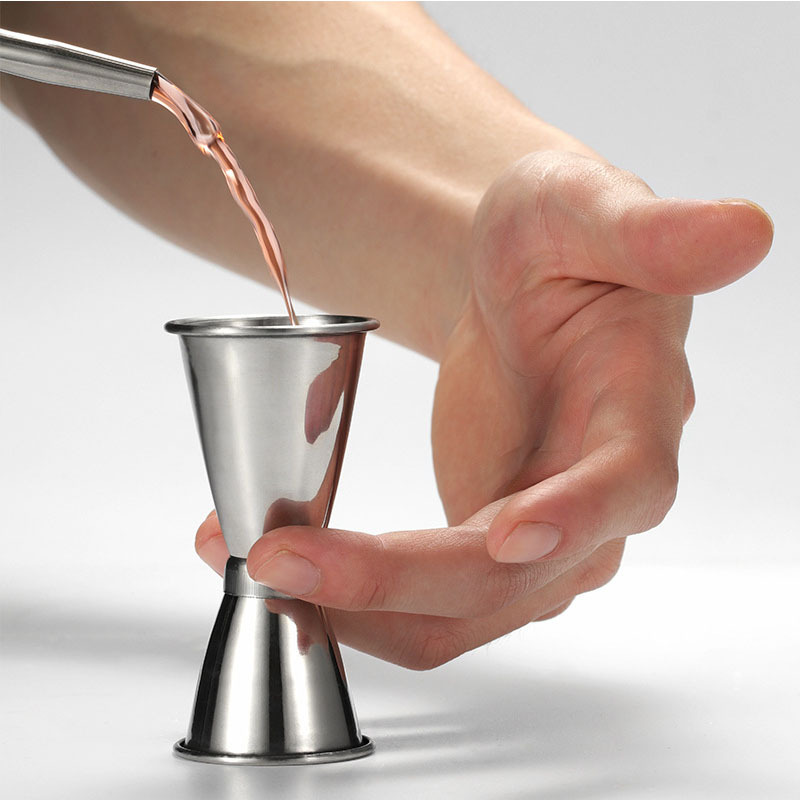 Measure Cup Stainless Steel Cocktail Shot Cocktail Measuring - Temu