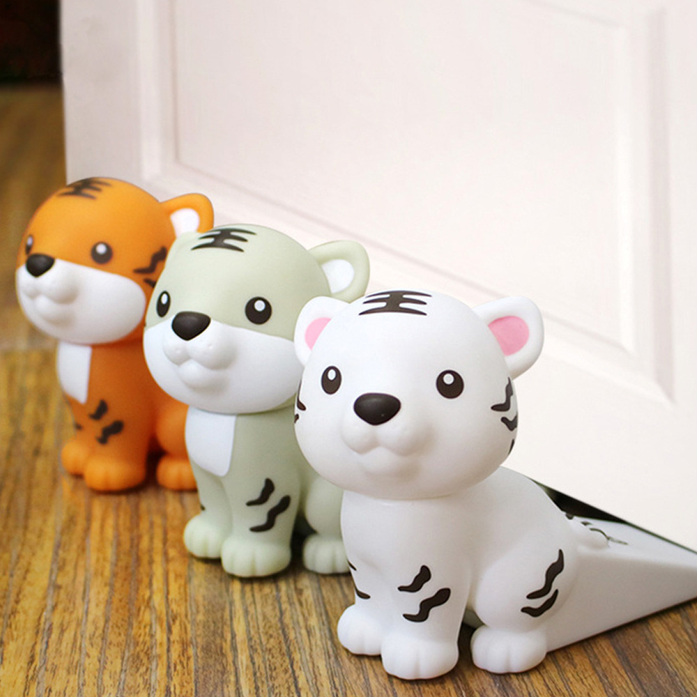 Non-slip Tiger Door Stopper - Cute And Creative Door Stop For Home, Car,  And Office - Temu