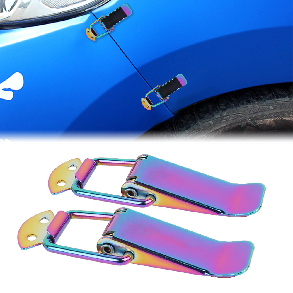 Allure Auto® (MOMO) Car Bumper Security Hook Lock Clips Kit Quick