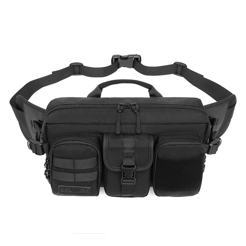 Fitdom Tactical Inspired Large Sling Bag For Men. Perfect Techwear  Accessories EDC Bag For Men. Multi-Functional Waist Pack