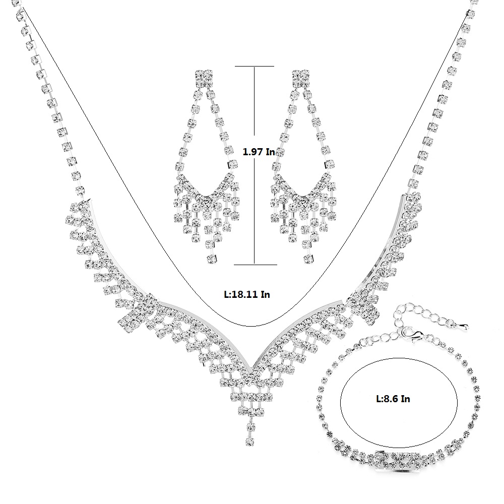 NABROJ Chunky Gold Statement Necklaces Costume Jewelry