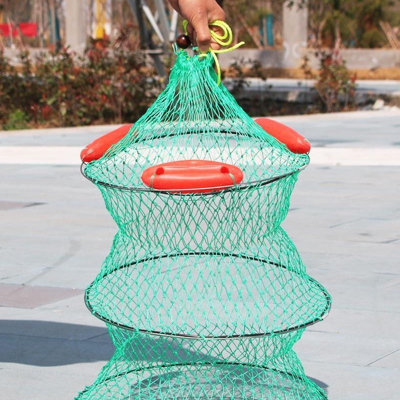 1pc Portable Floating Fish Basket - Collapsible Boat Fishing Supplies for  Maximum Catches!