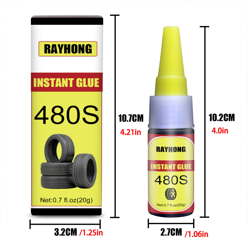 480S Strong Tire Repair Glue for Car Truck Motorcycle Bicycle