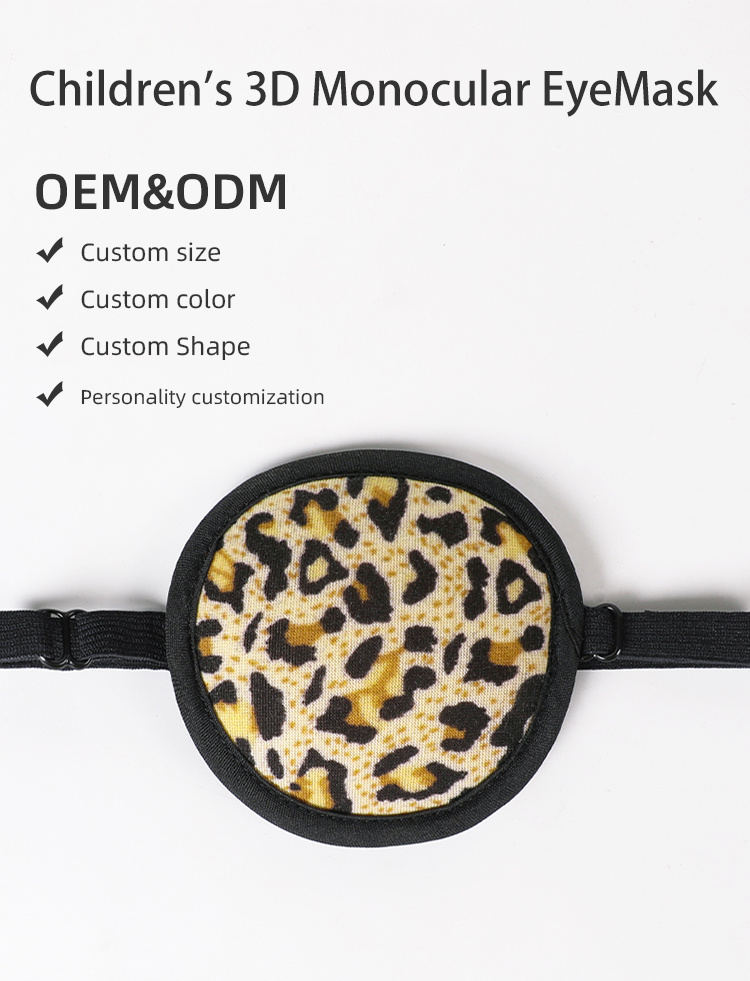 Single Eye Lazy Eye Patches Comfortable Pirate Eye Patch For Temu New