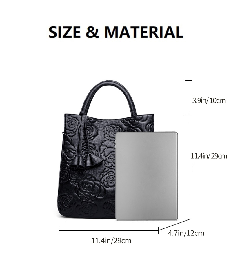 Elegant Tote Bag, Women's Trendy Flap Handbag, Casual Zipper