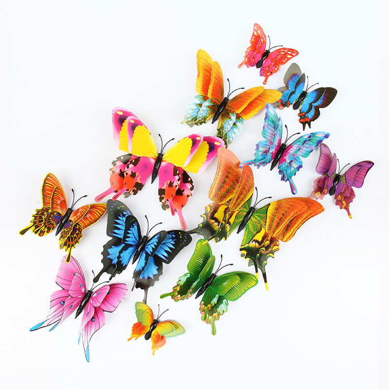 3d Three dimensional Double layer Simulation Butterfly - Temu