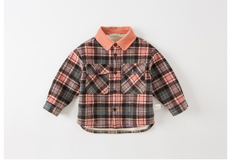girls flannel long sleeve shirt thin button Temu Philippines