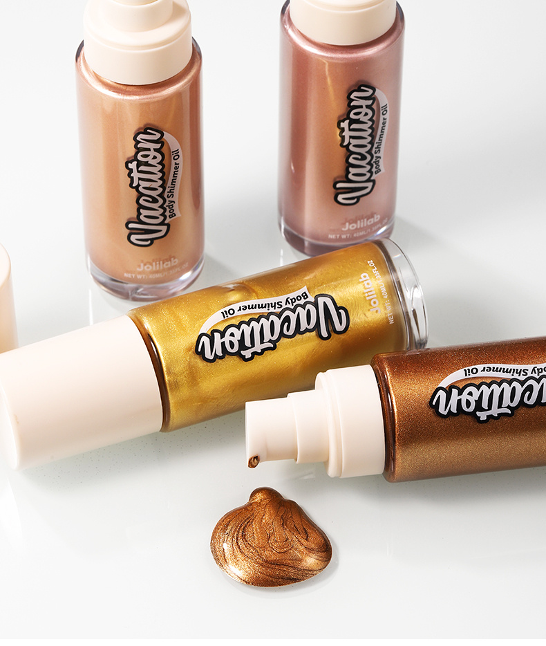 Jolilab Liquid Highlighter Ultra Bronzer Full Body Shimmer Glitter