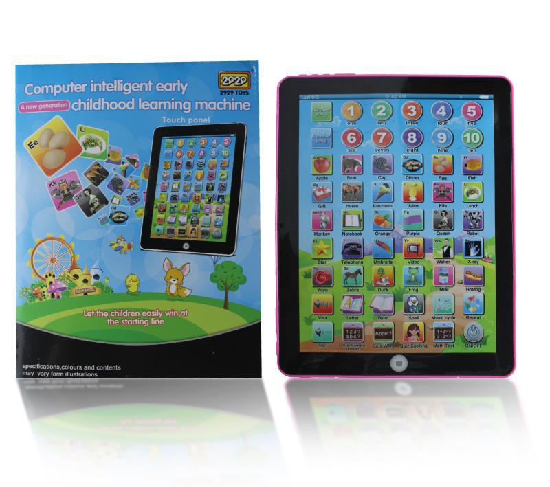Tablet táctil para niños juguete para 2 - 8 niños tableta de aprendizaje  juguete