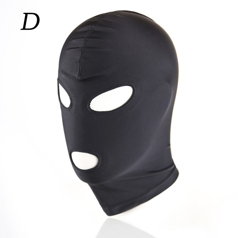 Unisex Adult Eyes & Mouth Open Headgear Mask Hood, Breathable Blindfold  Face Cover Blindfold, Cosplay Costume, Black (4 Types Optional) - Temu