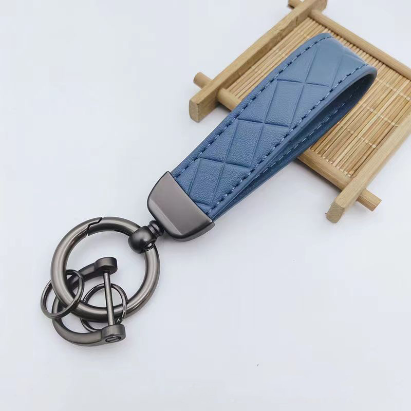 Porte-clés Voiture avec 2 Anneaus et Coffret Cadeau FONGWAN Cadeaux pour  Homme et Femme - Bleu - Porte clef à la Fnac