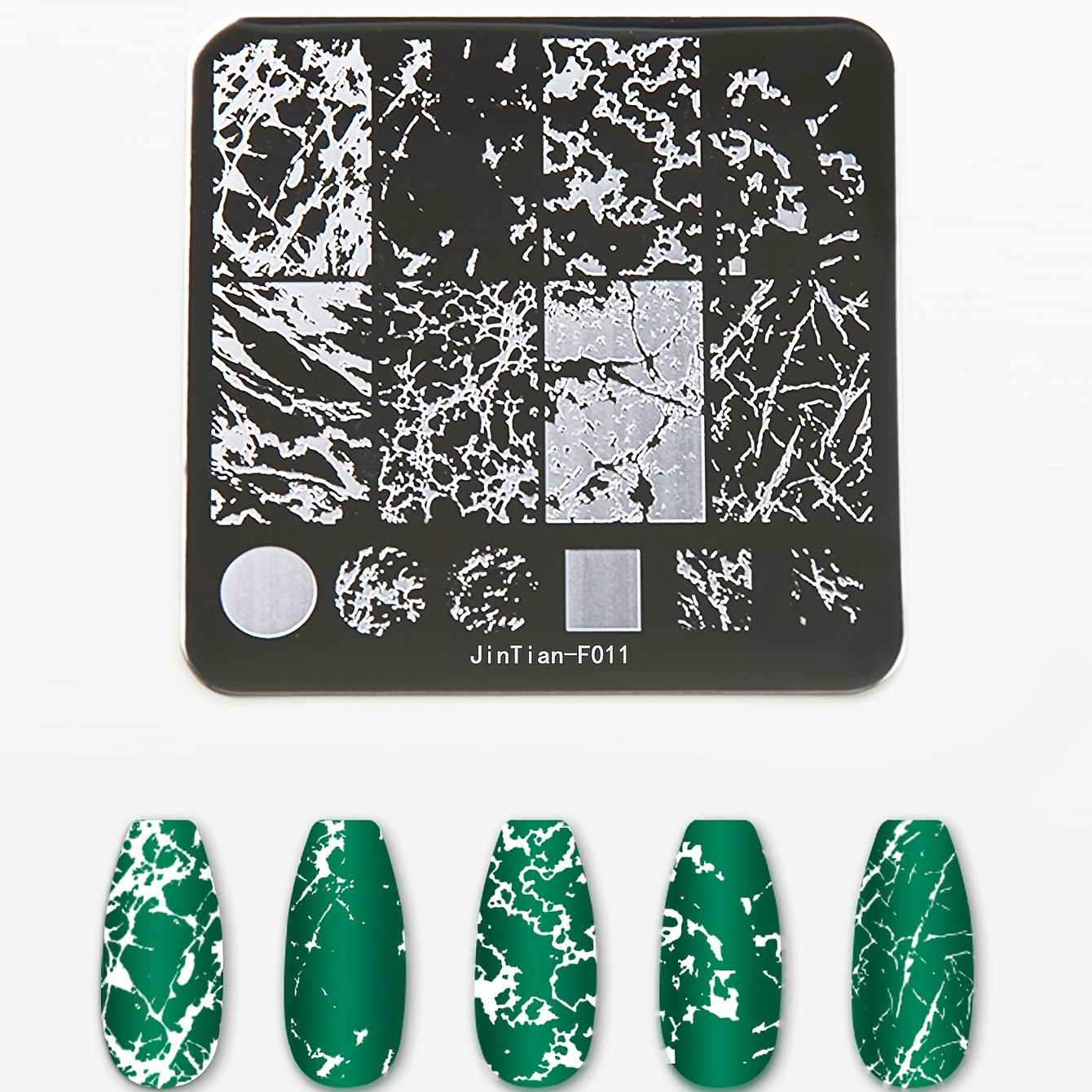 

Marble Pattern Nail Stamping Plates, Leopard Snake Abstract Image Stamp Template, Flower Leaf Nail Printing Stencils Tool, Lines Stamp Templates Printing Stencil Tool For Nails