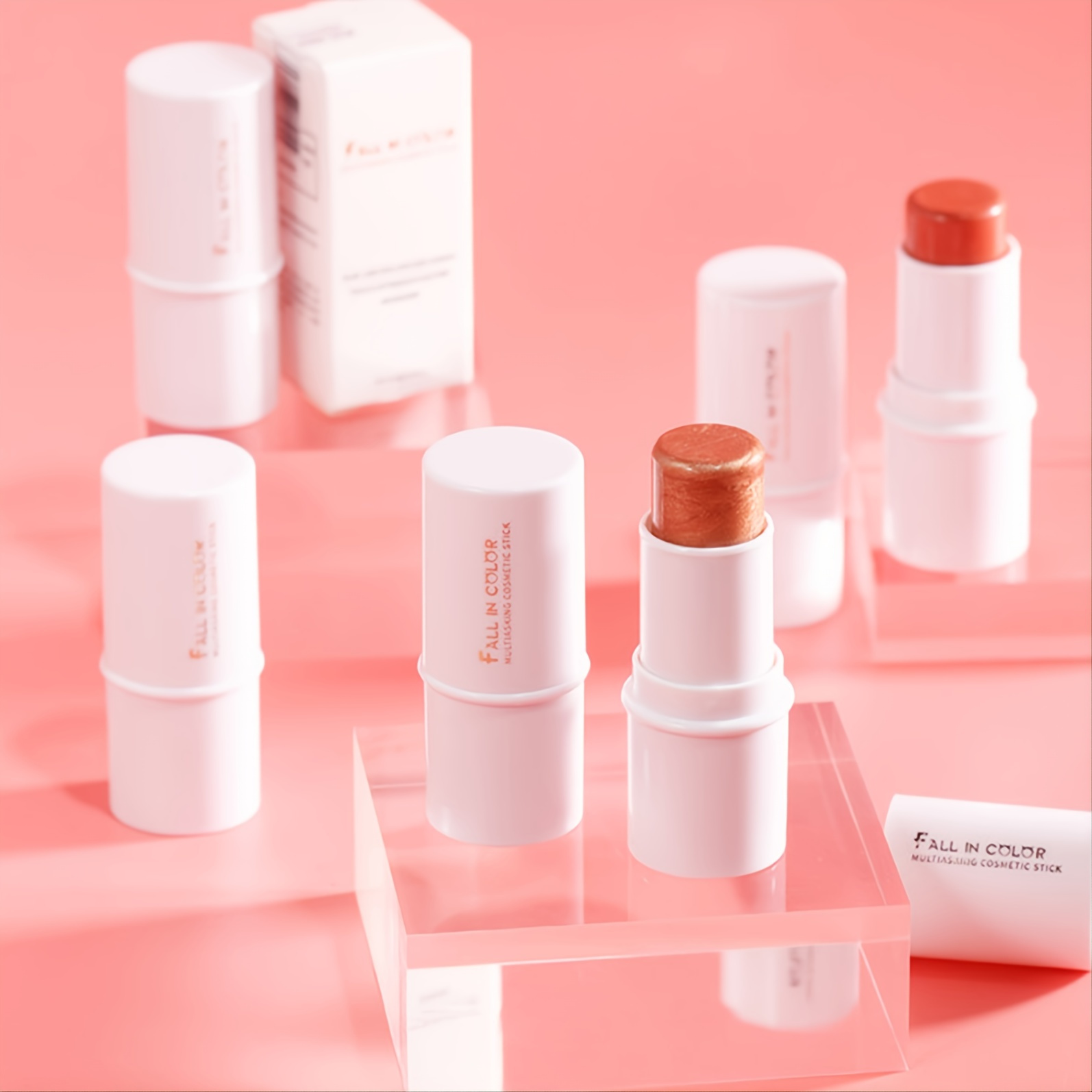 Multipurpose Highlighter Stick Natural Material For Brightening