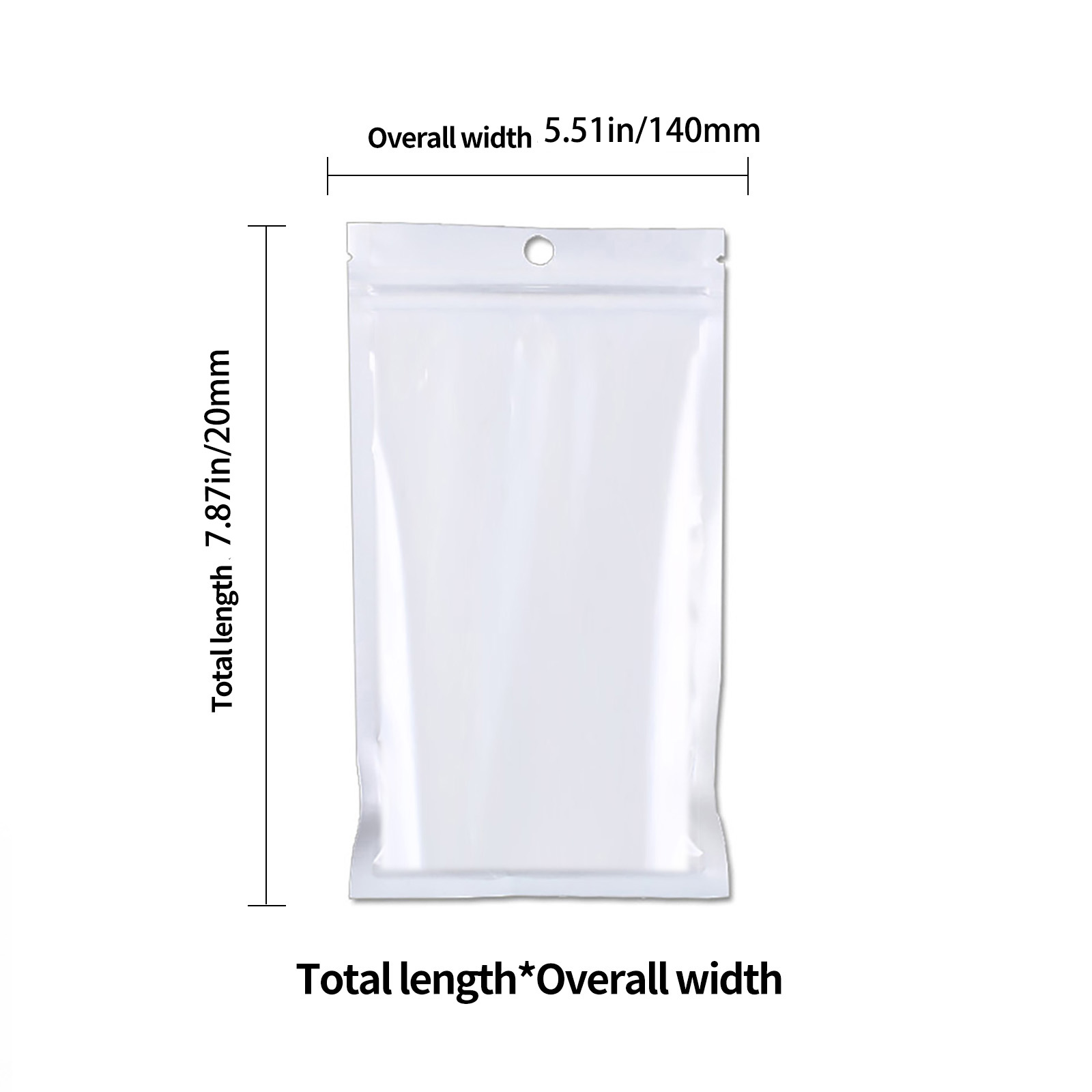 50pcs 14*17cm Transparent Plastic Bags For Jewelry And Gifts