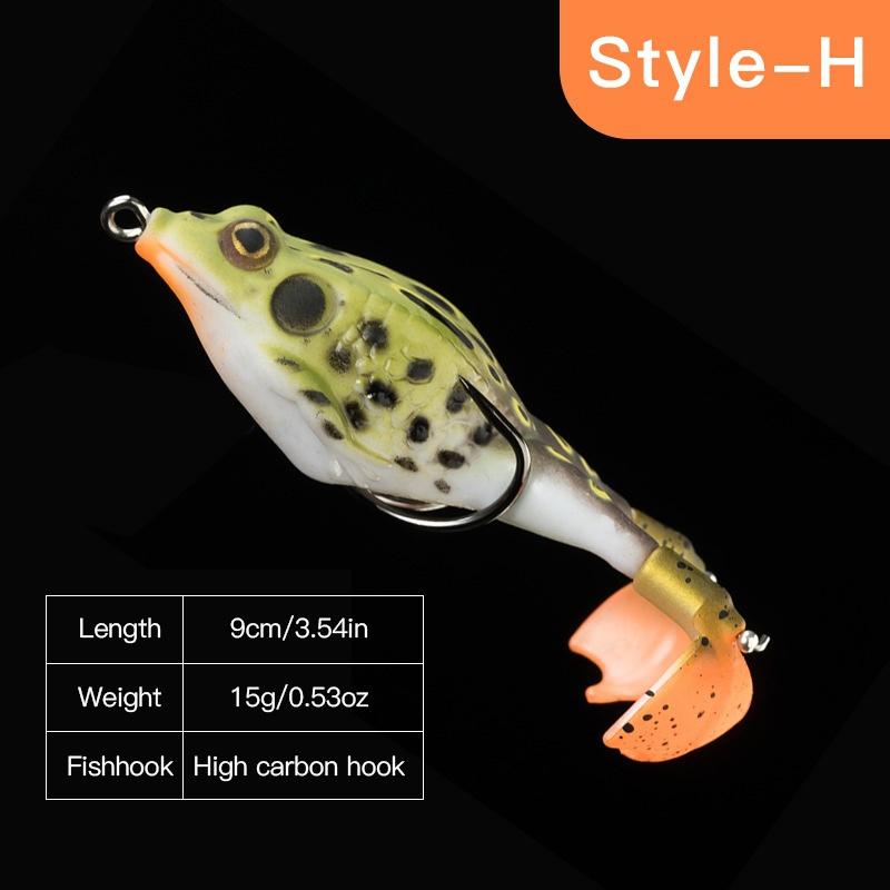 Premium Frog shaped Fishing Baits Storage Box Sharp Hooks - Temu