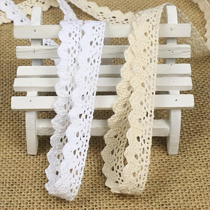 2 yds,White lace,craft lace,lace for crafts,sewing lace,lace  trim,scrapbooking ribbon,embellish lace,lace ribbon,lace by the yard.