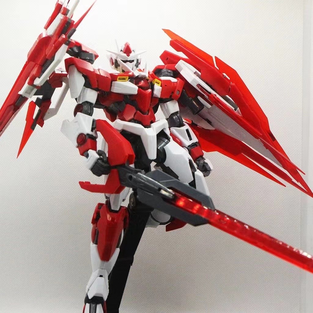 6622 00q China Red Mg 1 100 Assembled Model With Water Sticker Light