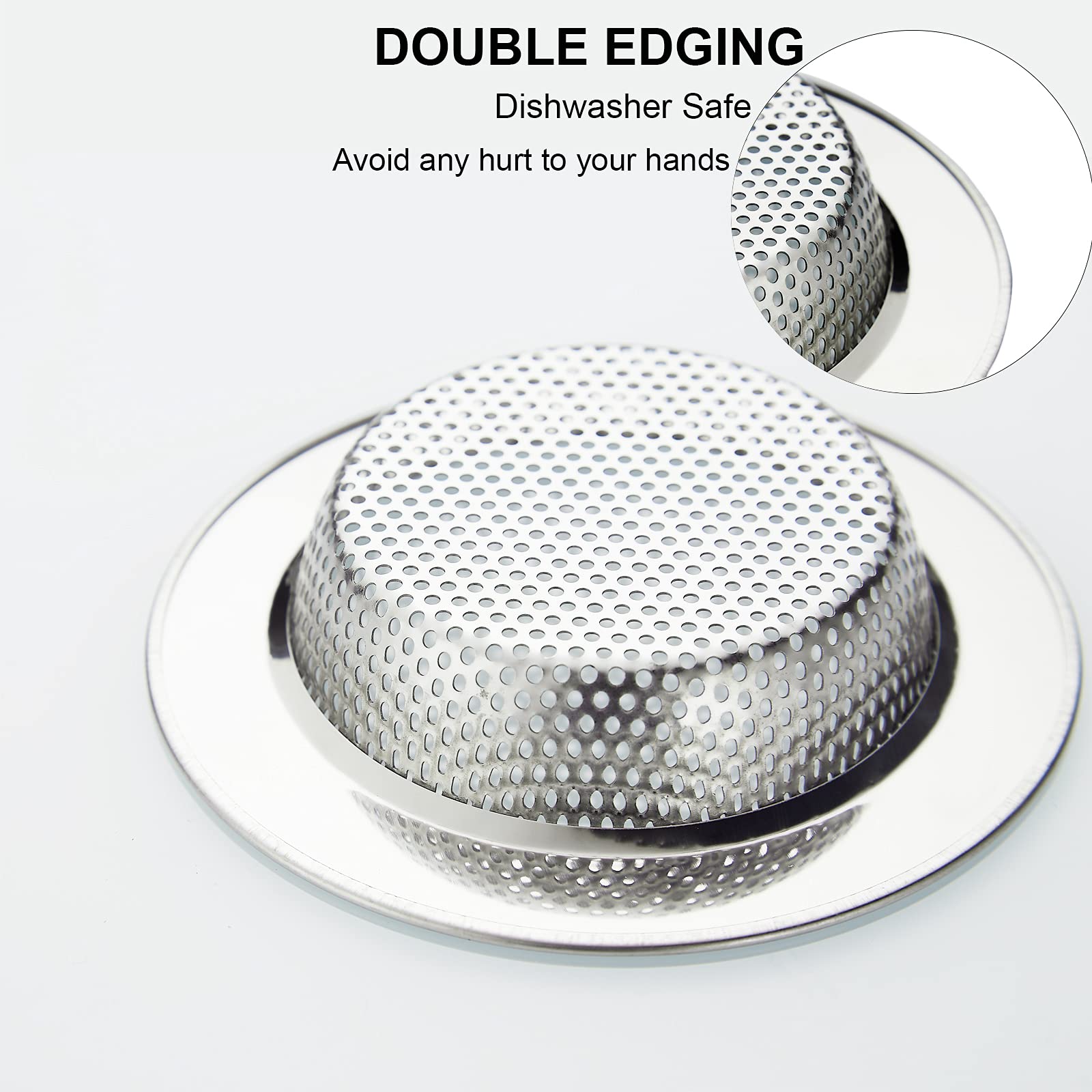 Stainless Steel Mesh Sink Filter Basket Hair Catcher Kitchen Temu