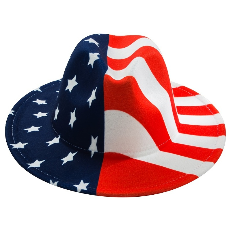 American Flag Cowboy Hat, Sailor Top Hat For Men And Women ...