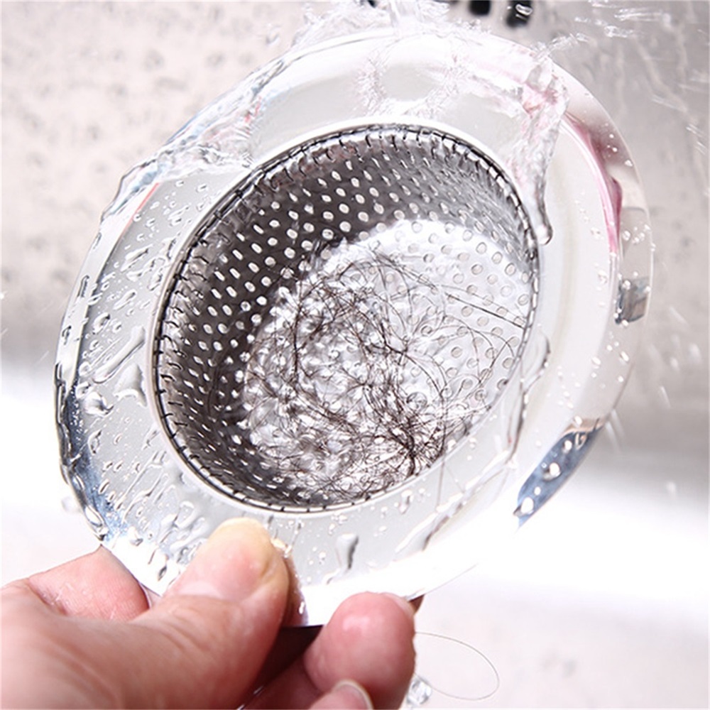 Stainless Steel Mesh Sink Filter Basket Hair Catcher Kitchen Temu