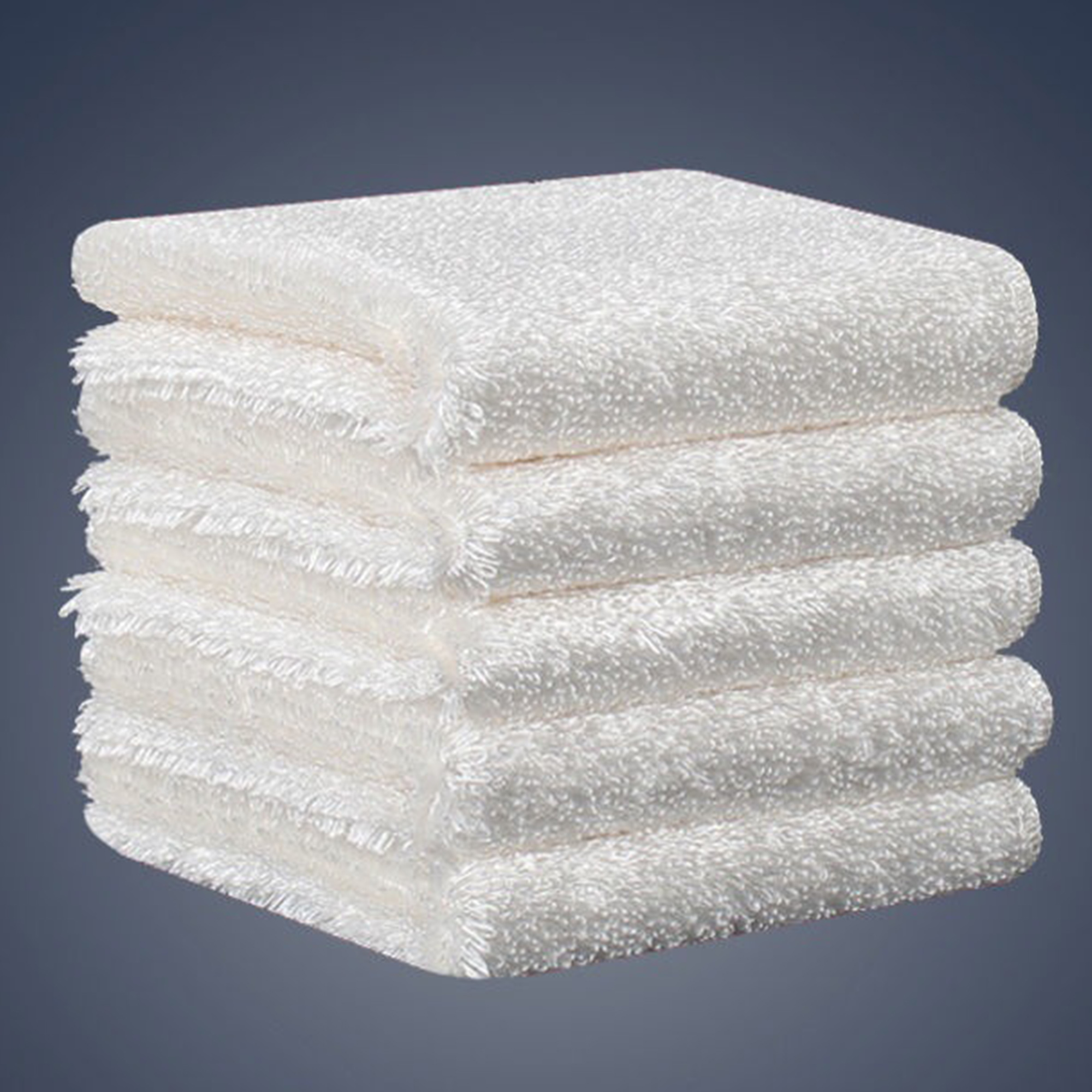 White Kitchen Towels And Dishcloths, Soft Absorbent Quick Drying Bamboo  Fiber Dish Towels For Kitchen, Washing Dishes, - Temu