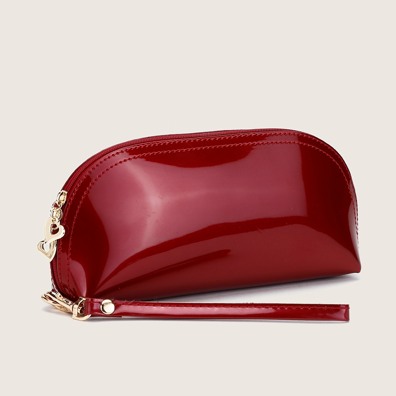 Women's Patent Leather Clutch Bag Evening Hand Purse