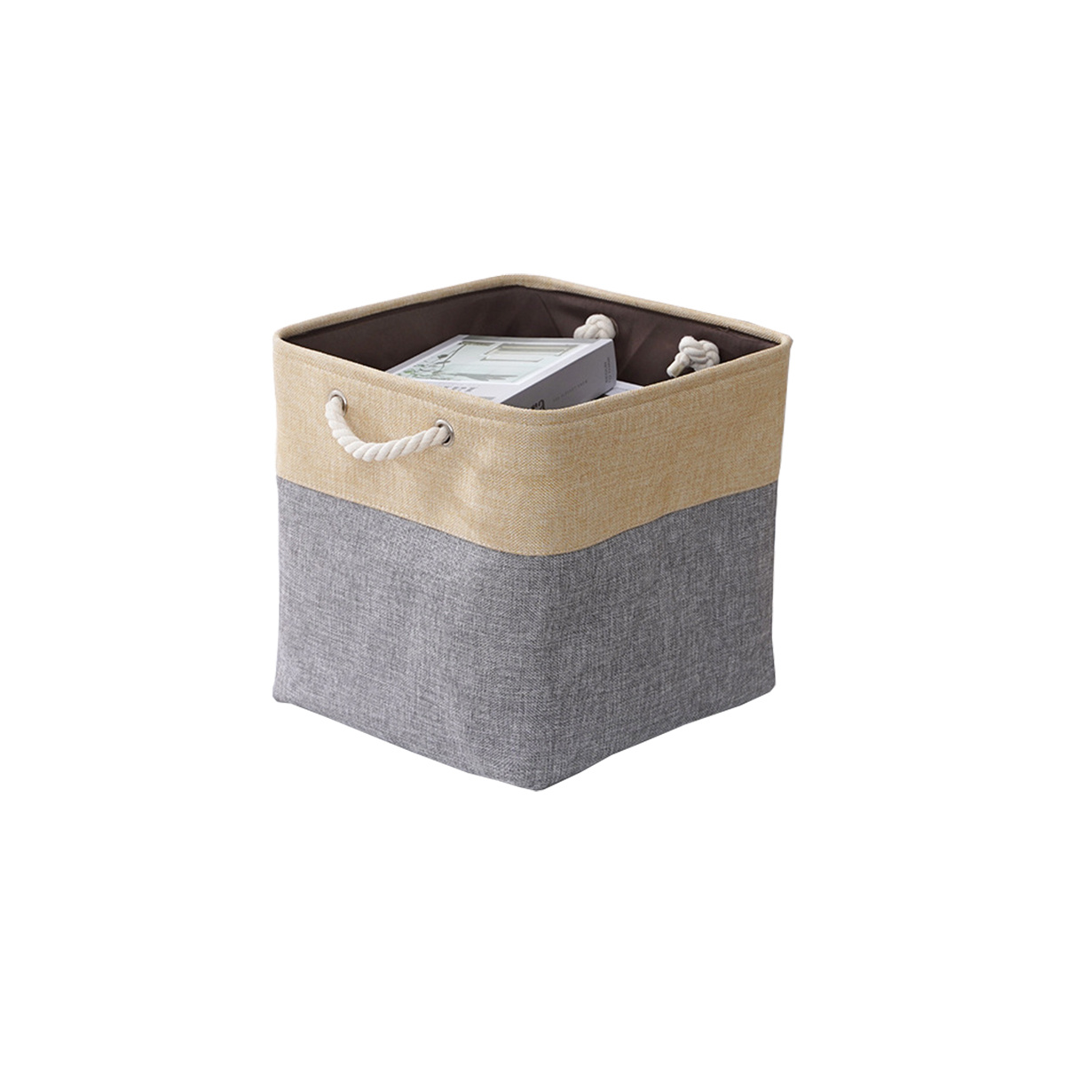Large Fabric Storage Baskets For Shelves Closet Storage Bins - Temu