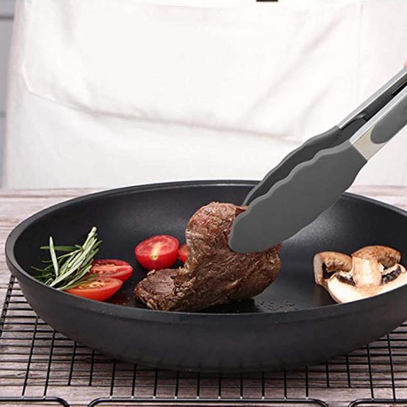 Food Grade Silicone Grill Tongs Barbecue Tongs Steak Clip Temu