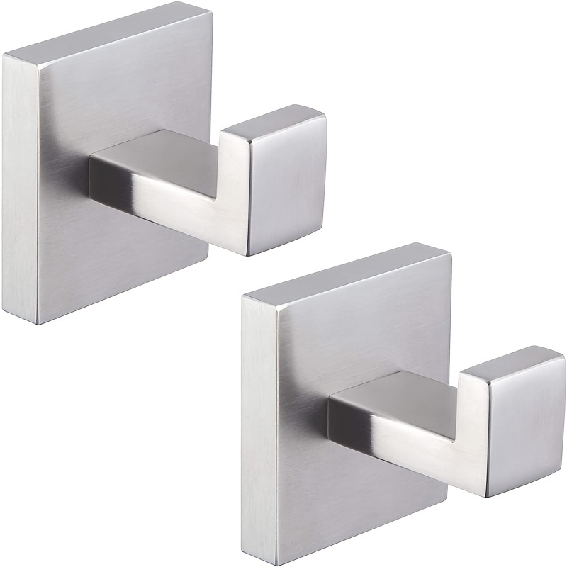 Bathroom Towel Hooks Angle Simple Stainless Steel Shower Temu