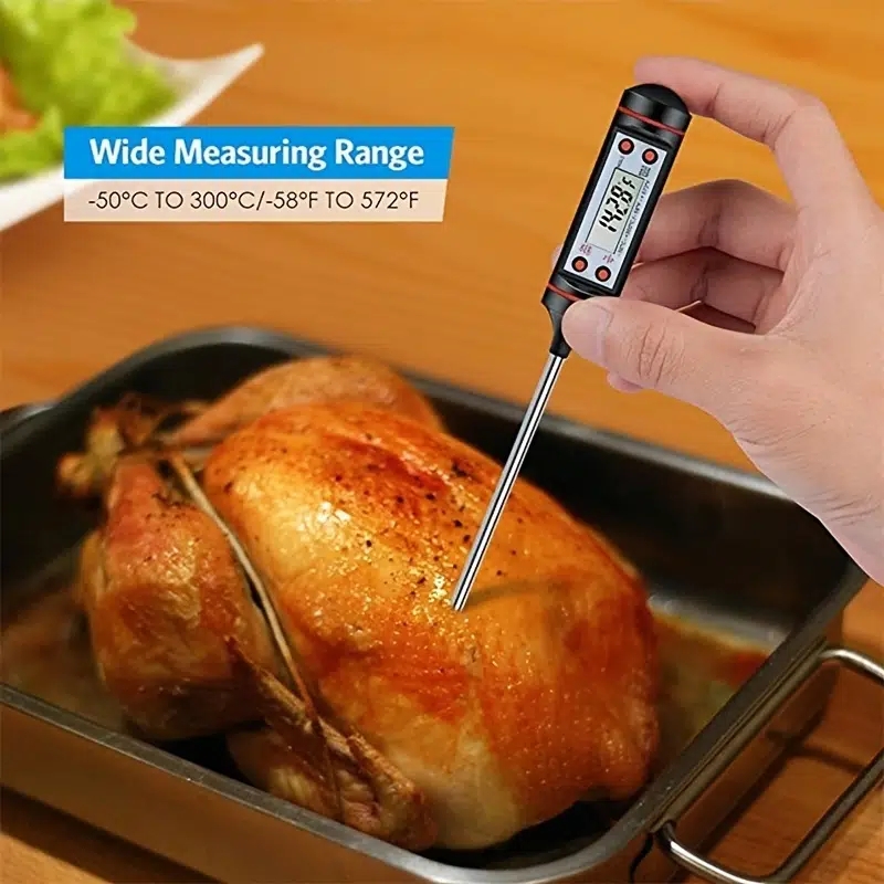 Kitchen Food Baking Digital Thermometer Electronic Probe Type Liquid  Thermometer
