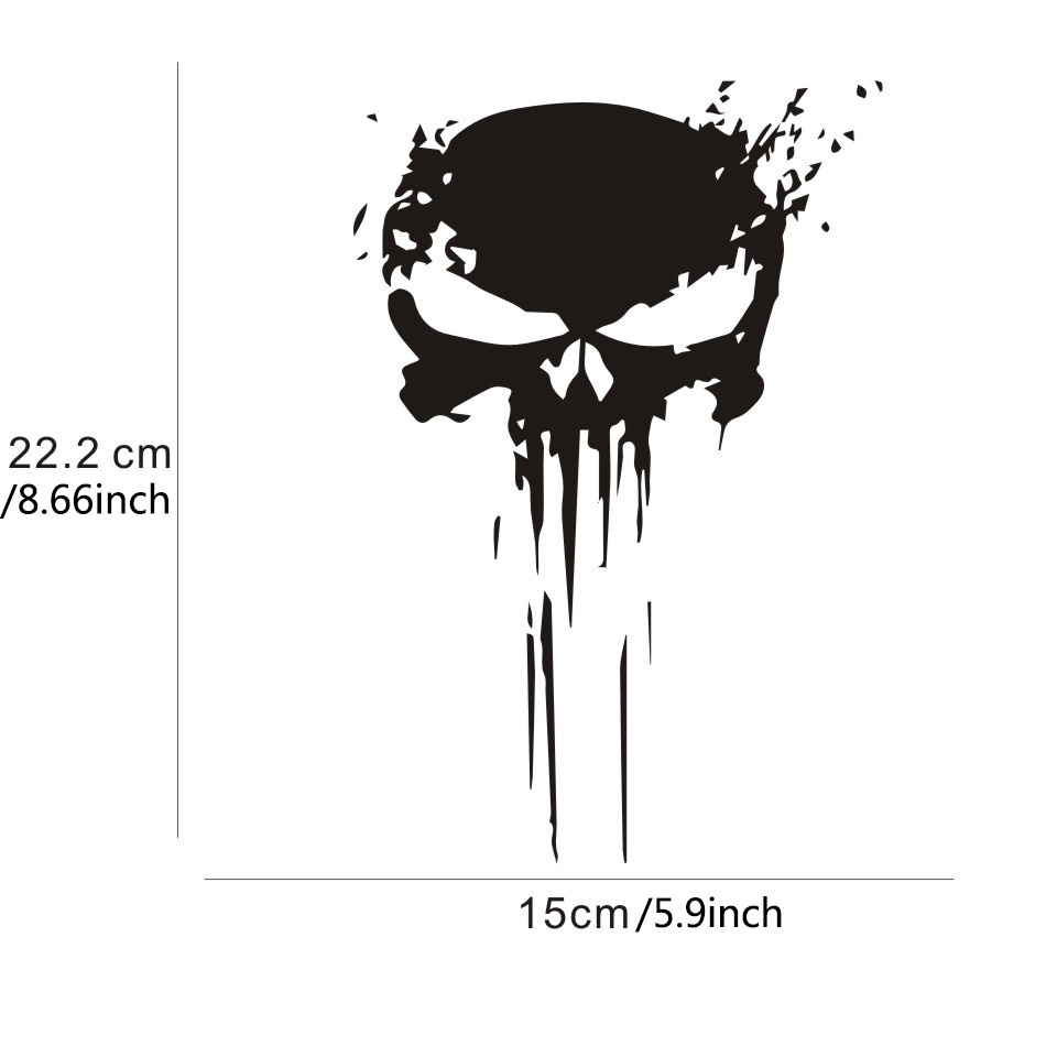 Punisher Aufkleber ! Auto Aufkleber in Nordrhein-Westfalen