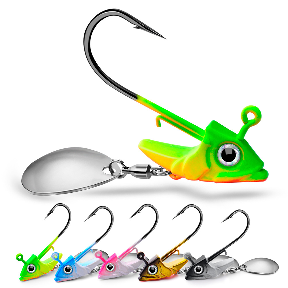 Funpesca Fishing Hooks Spoon Spinner Jigging Head Barbed - Temu United Arab  Emirates