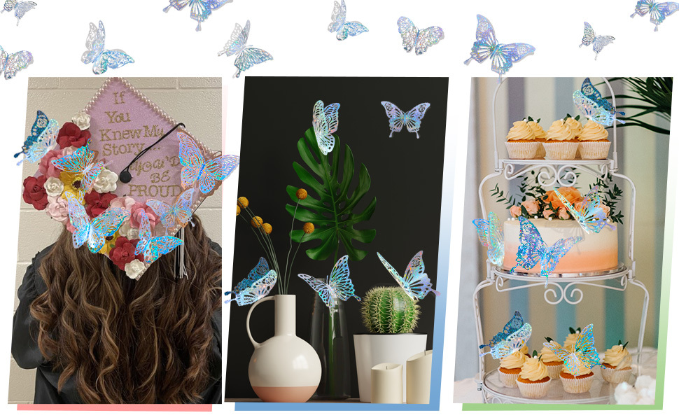 Insect Lore 3D Butterfly Stickers