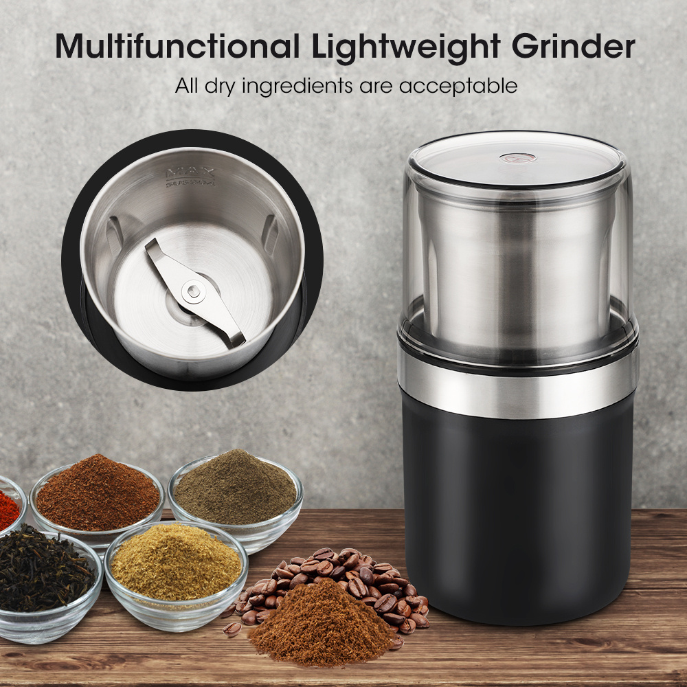 IKICH Coffee Grinder Electric, with Removable Cup for Easy Cleaning, 150  Watts SALE Coffee Grinders Shop - BuyMoreCoffee.com