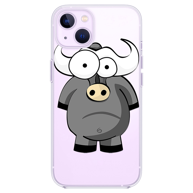 Cartoon Animal Design Transparent Phone Case For Apple Iphone 14 13 12 11  Plus Pro Max Mini - Cell Phones & Accessories - Temu