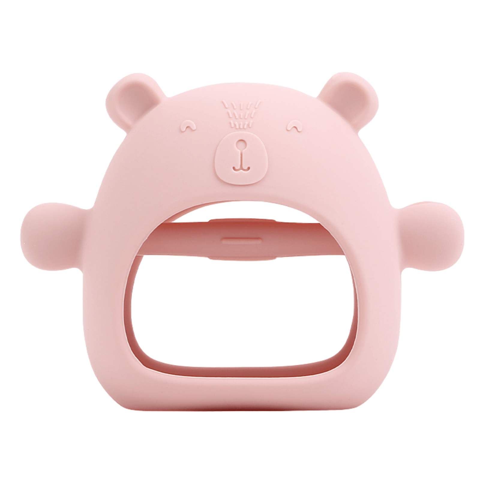 Bear Buddy Silicone Teething Toy for 6M Babies Soft Textures Easy to Hold