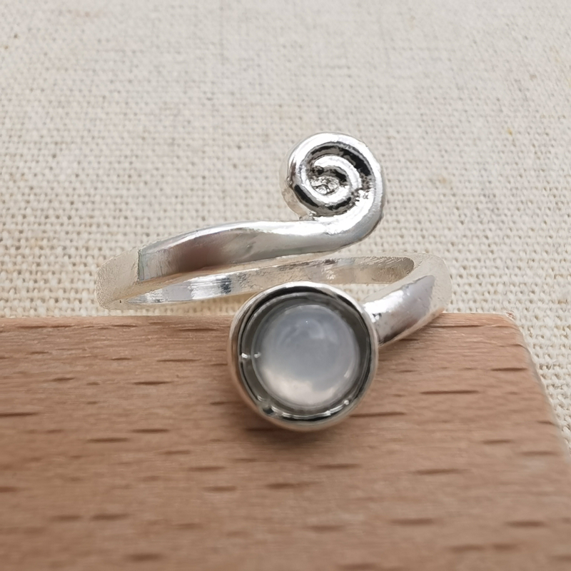 Image of Vintage Silvery Ring, Fashionable And Temperament, Alloy , Gift For Women, Couple Gift, Accessories
