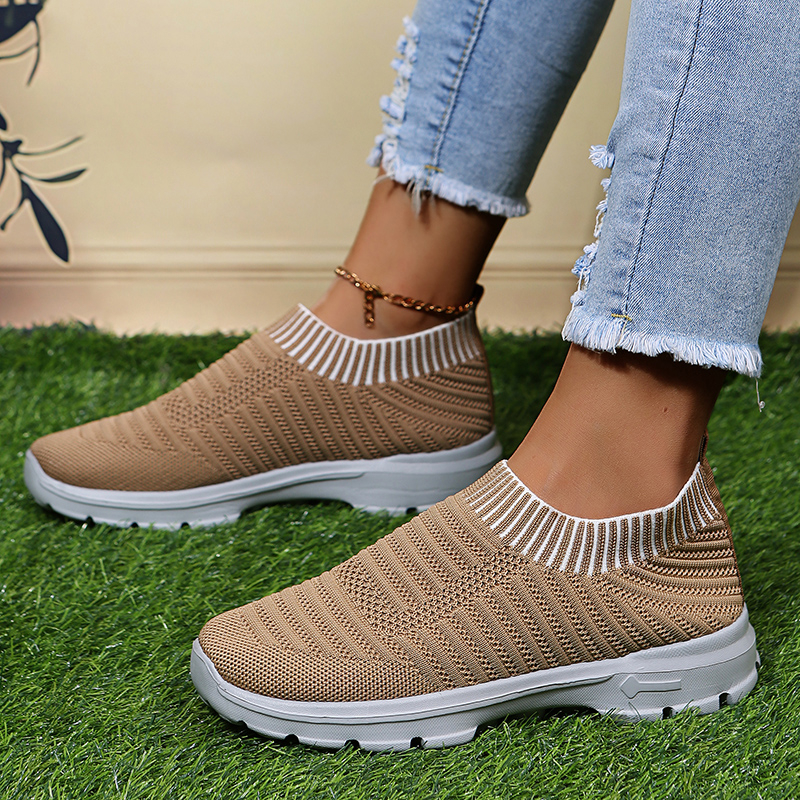 Women's Mesh Sneakers Breathable Running Shoes Lightweight