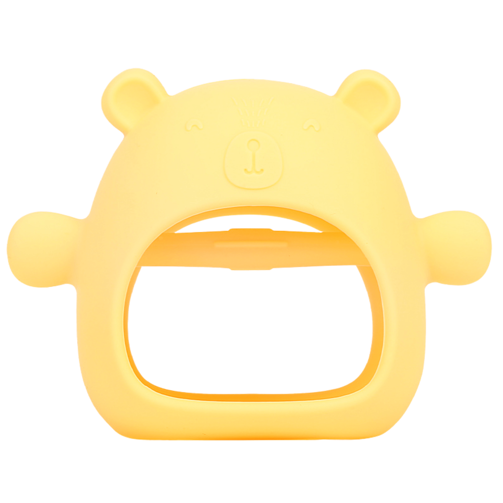Bear Buddy Silicone Teething Toy for 6M Babies Soft Textures Easy to Hold