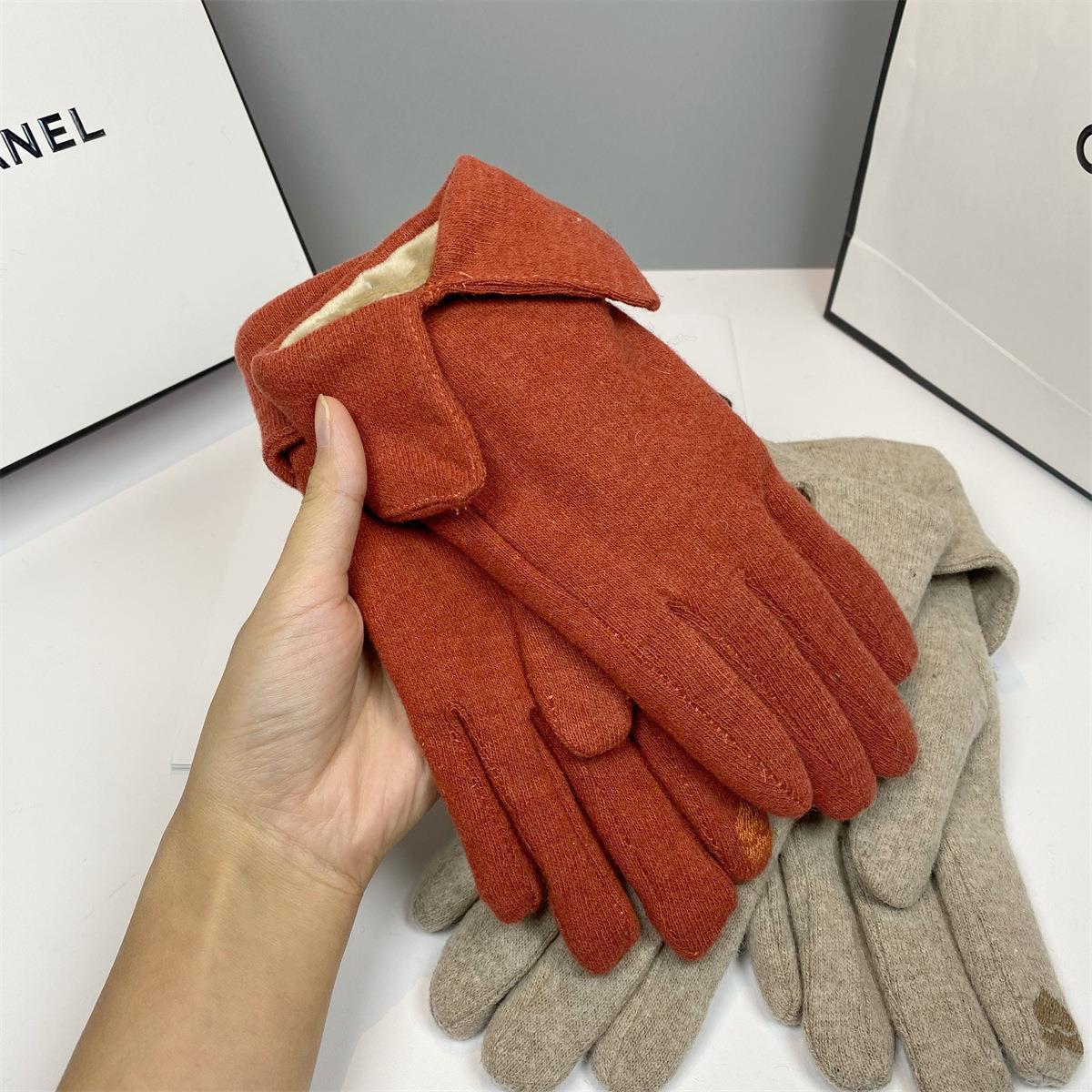 Louis Vuitton monogram Leather driving gloves