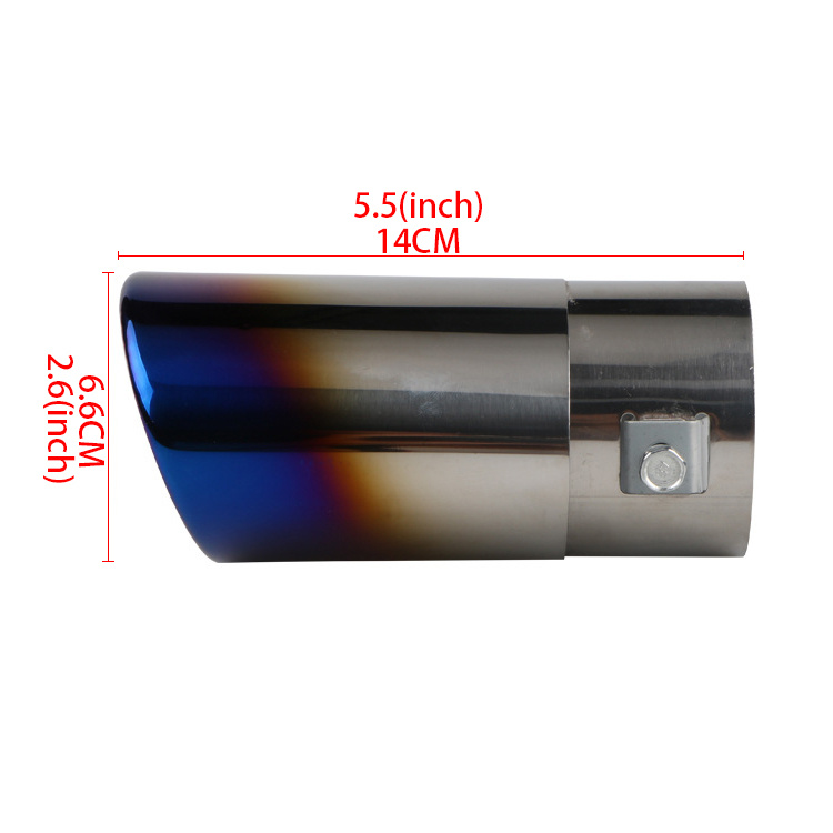 Stainless Exhaust Tip Universal Car Exhaust Pipe Temu 0999