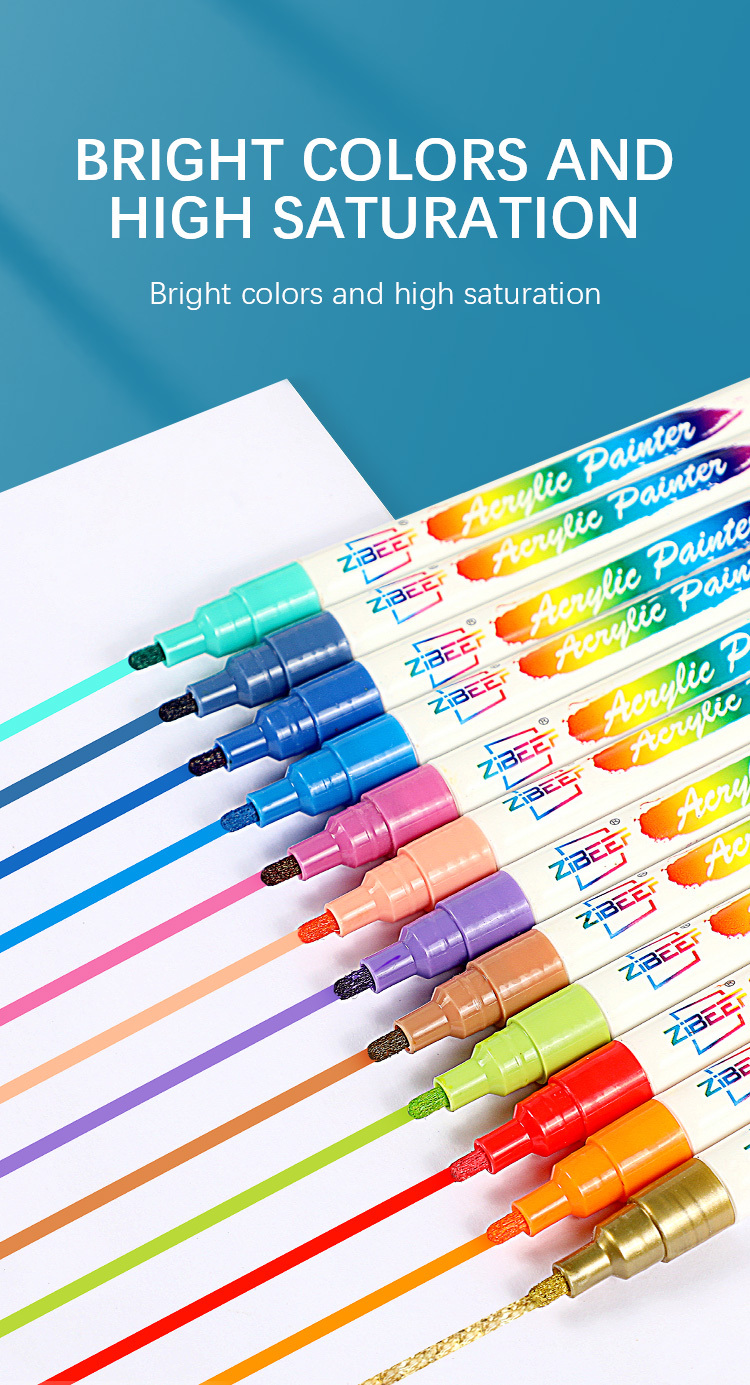 Acrylic Markers, Special Markers For Children And Students To Draw