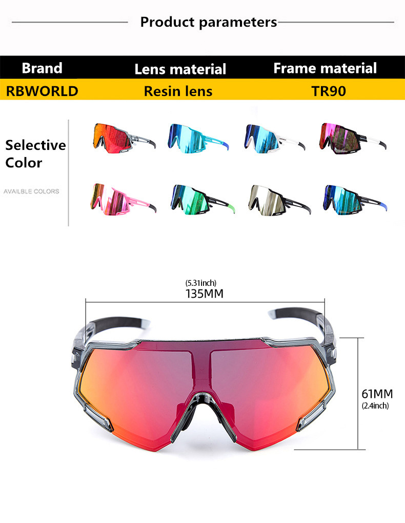 MTB Unisex Polarized Sunglasses  Stylish and Durable Eyewear – FuzWeb