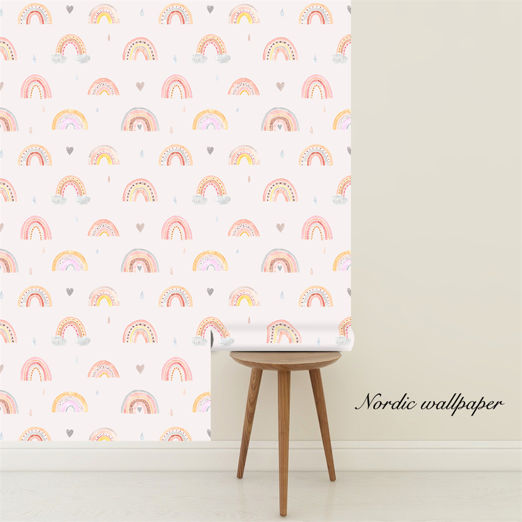 Cute Arch Pattern Self Adhesive Wallpaper Room Removable Temu